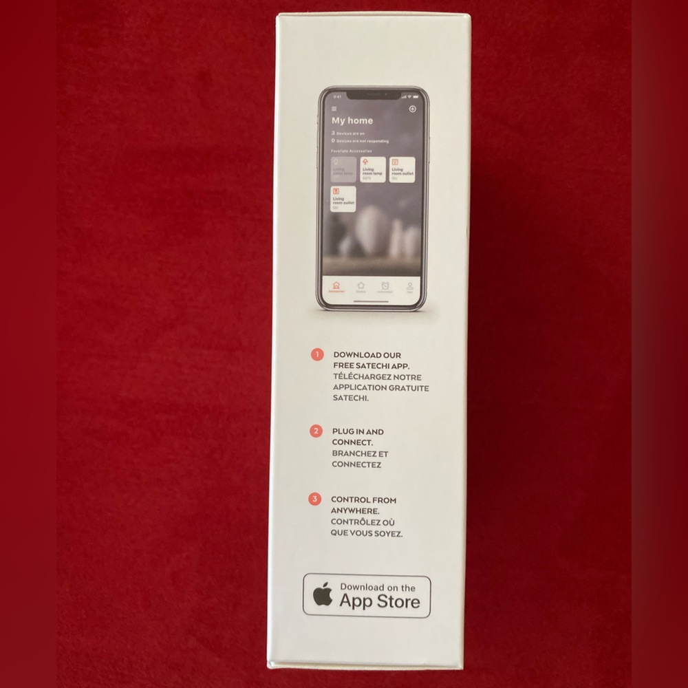 Satechi dual smart outlet; model ST-HK20AW, new in box - Picture 5 of 6